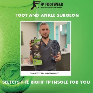 Concierge Service : Foot and ankle surgeon selects the right FP insole for you